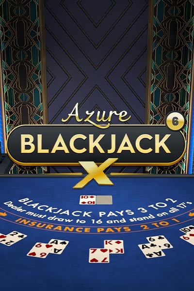 Blackjack X 6 - Azure
