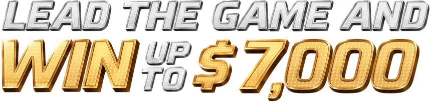 Lead the game and winGame banner