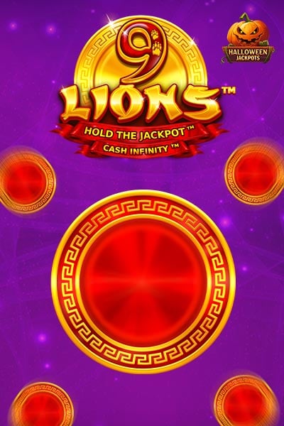 9 Lions Hold the Jackpot Halloween Jackpots