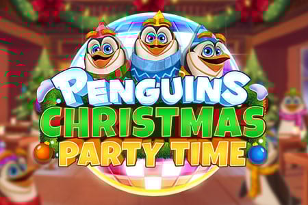 Penguins Christmas Party Time